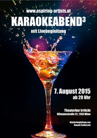 KARAOKEABEND mit Livebegleitung, der Dritte